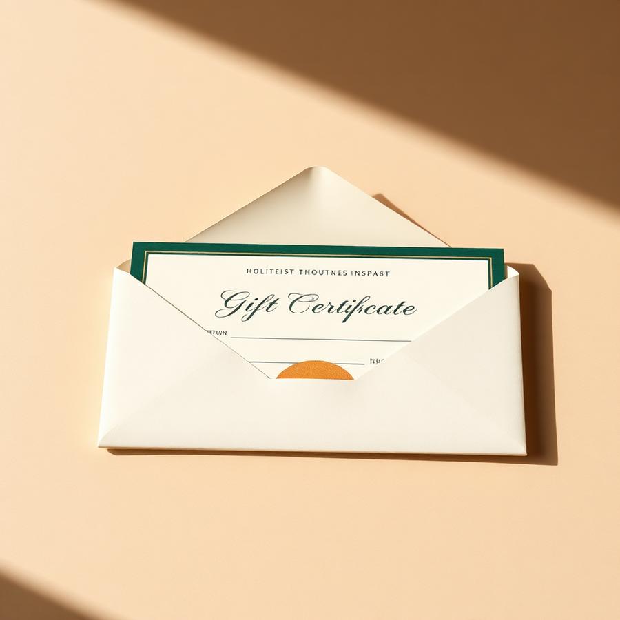 Home Orientation Gift Certificate